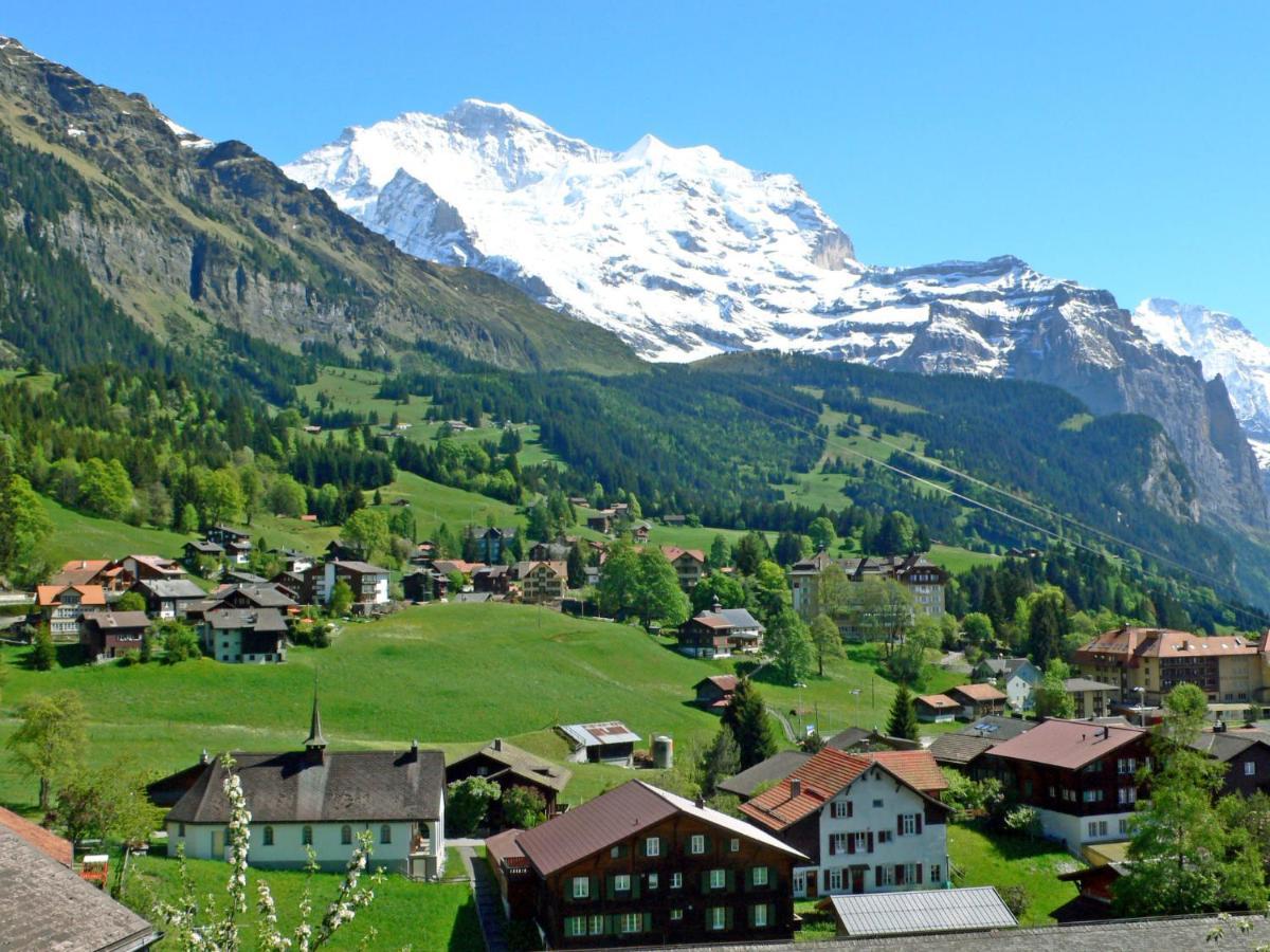 Apartment Roossihuus By Interhome Wengen Kültér fotó