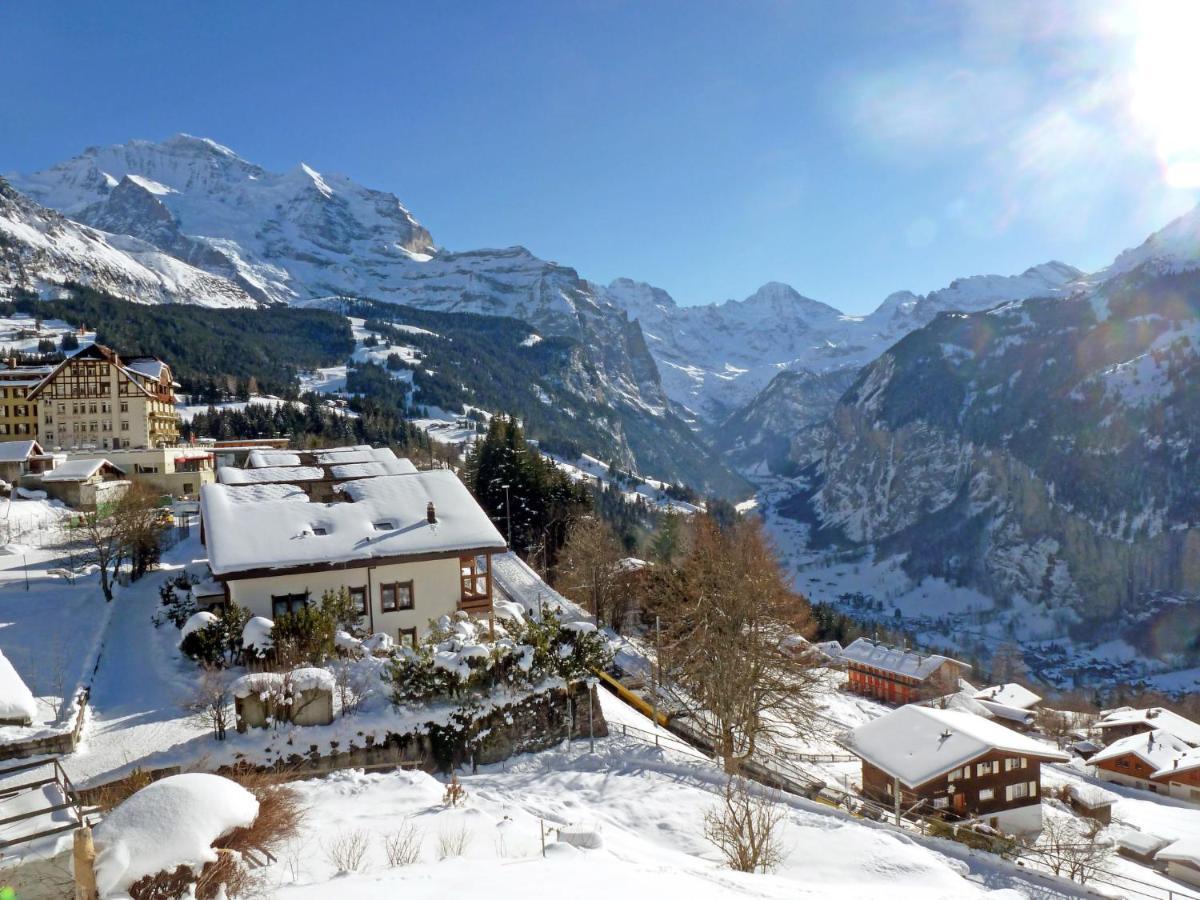 Apartment Roossihuus By Interhome Wengen Kültér fotó