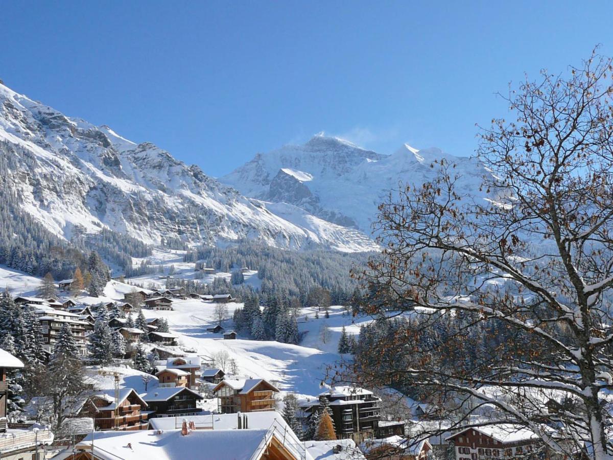 Apartment Roossihuus By Interhome Wengen Kültér fotó